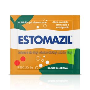 Antiácido Estomazil Pó Efervescente Sabor Guaraná 5g
