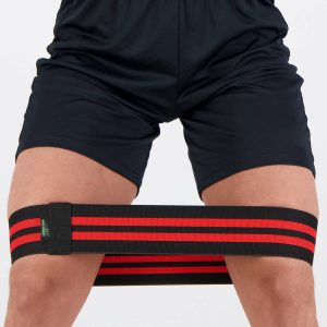 Band Elástica Kallango Pro 74cm Preto e Vermelho