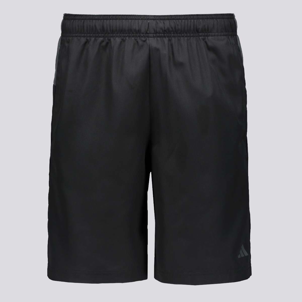 Bermuda Adidas Colorblock Preta e Cinza