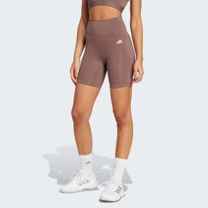 Bermuda Adidas Optime ESS 7 Feminina Marrom