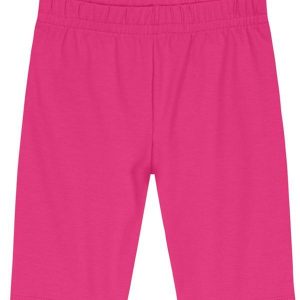 Bermuda Ciclista Básica Menina em Cotton Rosa