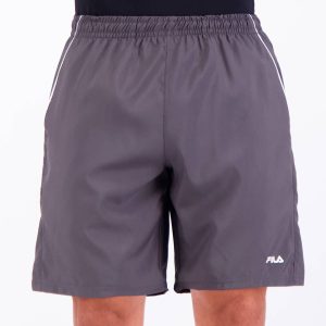 Bermuda Fila Train II 7,5 Cinza e Branca