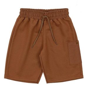 Bermuda Infantil Marrom