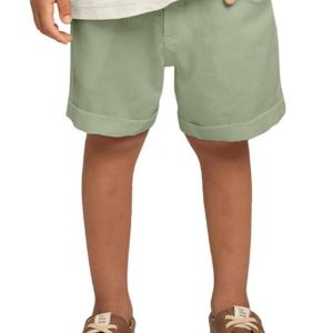 Bermuda Infantil Menino Básica Verde