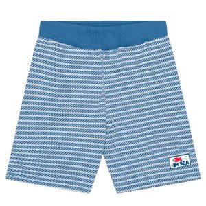 Bermuda Infantil Menino Listras Azul