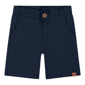 Bermuda Infantil Menino Sarja Azul