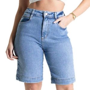 Bermuda Jeans Sawary - 281078 Azul