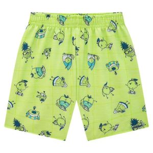 Bermuda Menino Microfibra Little Fruits Verde