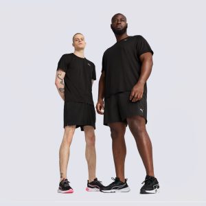 Bermuda Puma Tad Essentials 5 Woven Preto