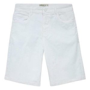 Bermuda Tradicional em Sarja Branco