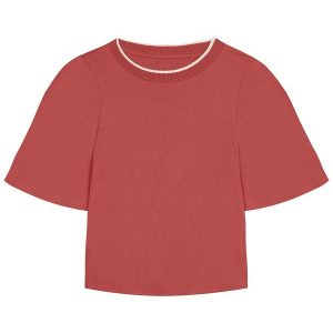 Blusa Coral Ampla Canelada