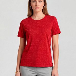 Blusa Feminina Básica Vermelho