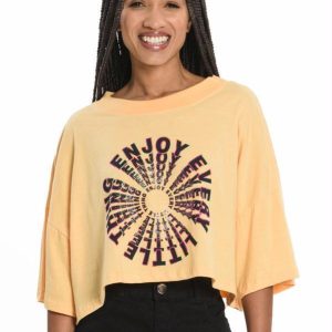 Blusa Feminina Enjoy Amarelo