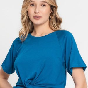 Blusa Feminina Lisa Azul