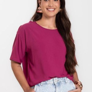 Blusa Feminina Lisa Vermelho