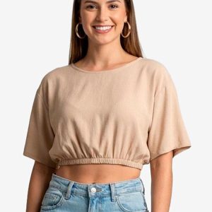 Blusa Feminina em Viscose Marrom