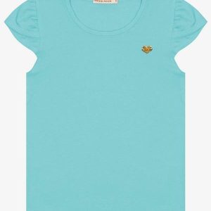 Blusa Infantil Menina Cotton Leve Azul