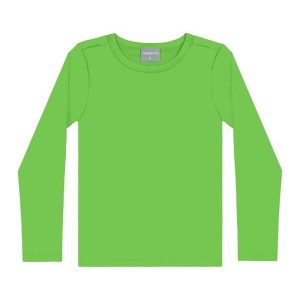 Blusa Infantil em Malha Fps +50 Verde