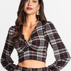 Blusa Manga Longa Feminina em Molecotton Bege