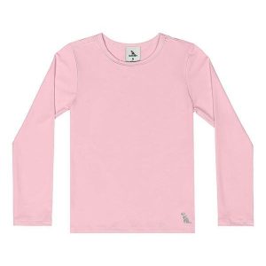 Blusa Unissex Proteção Uv Rosa
