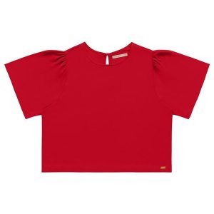 Blusa Viscose Vermelho