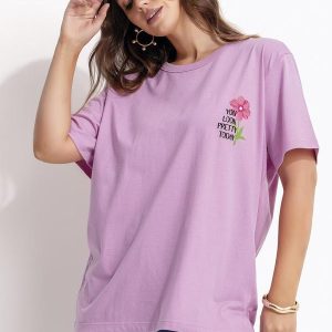 Blusa em Malha Roxo