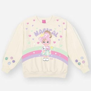 Blusão Infantil Menina Princesa Nude