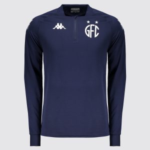 Blusão Kappa Guarani Treino Comissao 2025 Azul