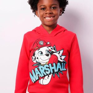 Blusão Moletom Infantil Marshall Vermelho