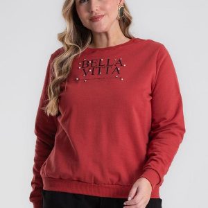 Blusão Plus Size Laranja