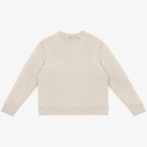 Blusão Plus Size Manga Longa Bege