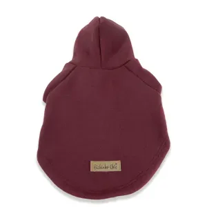 Blusão de Moletom Bichinho Chic Vinho