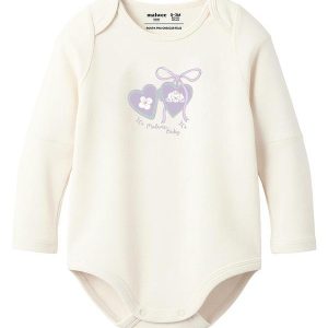 Body Medalha de Coração Off White