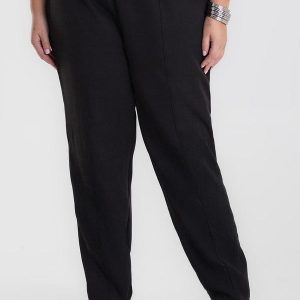 Calça Alfaiataria Plus Size Preto
