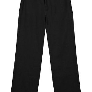 Calça Alfaiataria em Viscose Sarjada Preto