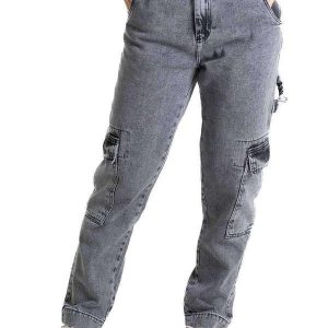 Calça Jeans Sawary Mom - 280067 Preto