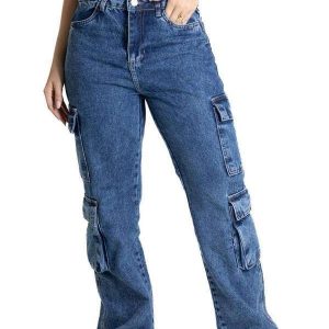 Calça Jeans Sawary Reta Petit - 280599 Azul