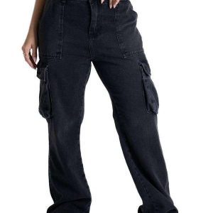 Calça Jeans Sawary Reta Petit - 280855 Preto