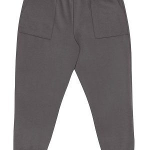 Calça Jogger Piquet Plus Size Cinza