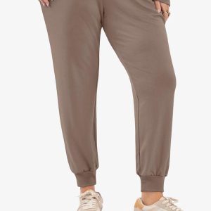 Calça Jogger Plus Size Marrom