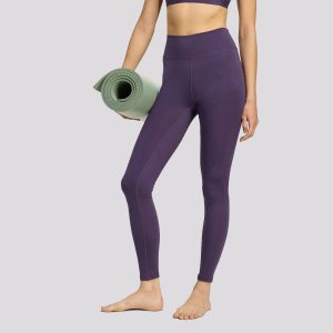Calça Legging Adidas All Me ESS Feminina Roxa