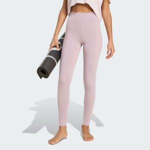 Calça Legging Adidas All Me Ess 1/1 Feminina Roxa