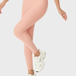 Calça Legging Dry Uv50+ Rosa Claro