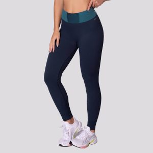 Calça Legging Selene Sem Costura Feminina Marinho