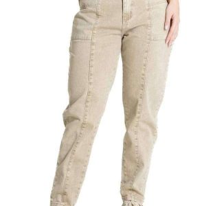 Calça Sarja Sawary Mom - 280069 Bege