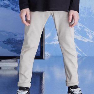 Calça de Sarja Bege Off White
