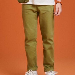 Calça de Sarja Verde Verde