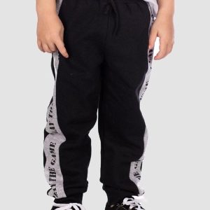Calça e Cós com Amarração Menino Preto