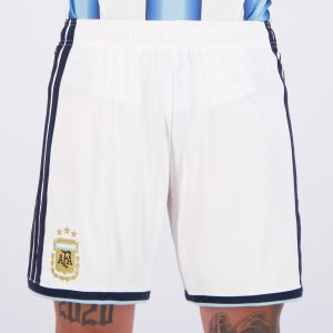 Calção Adidas Argentina Home 2026 Branco