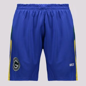 Calção Gr33n Goiás Treino Atleta 2024 Infantil Azul
